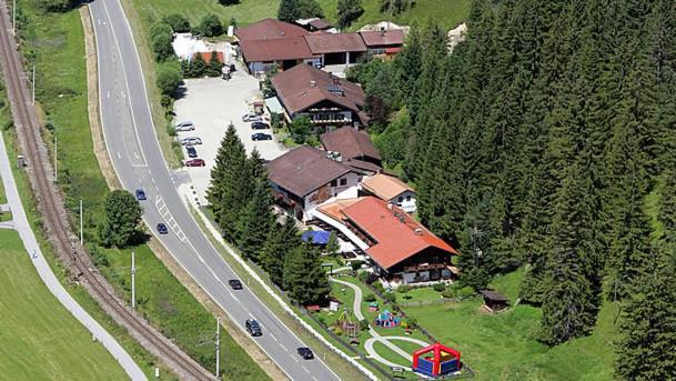 Landgasthof Sonnenhof Krün Esterno foto