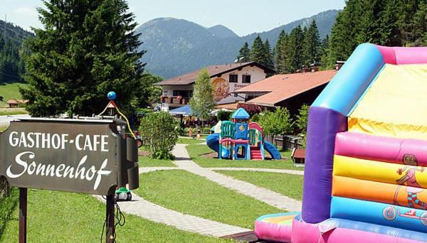Landgasthof Sonnenhof Krün Esterno foto